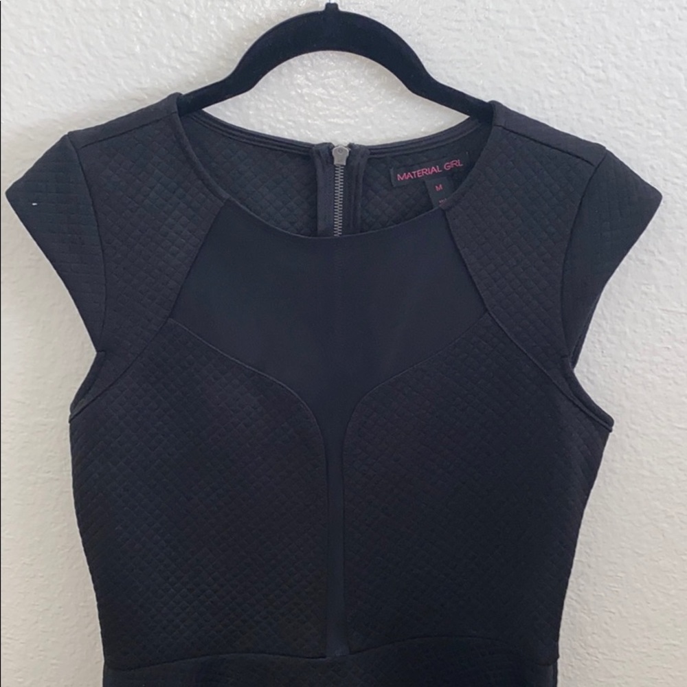 Material Girl Sweetheart Mesh Cutout - Medium